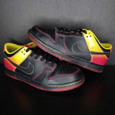 Nike 2009 Nike Dunk Low Orange Blaze Gradient Fla… - image 1