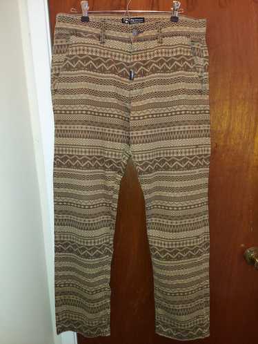 LRG Brown Print Pants