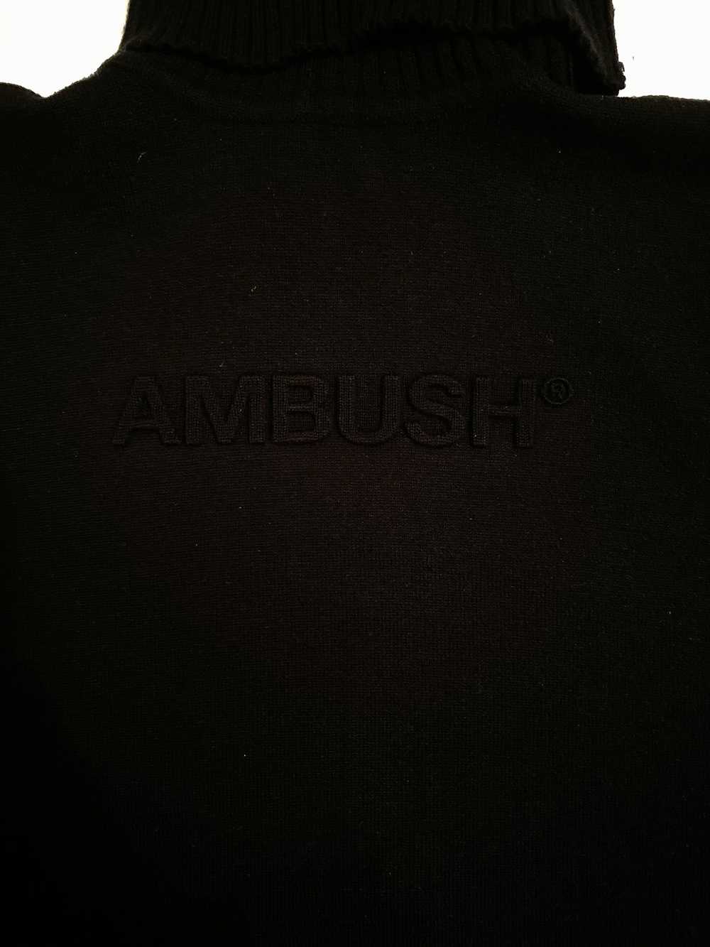 Ambush Design AMBUSH Turtleneck Embossed Logo bla… - image 2
