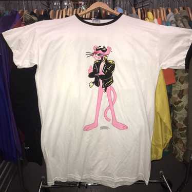 Rare Vintage 1996 College Ware Men's Pink Panther T S… - Gem
