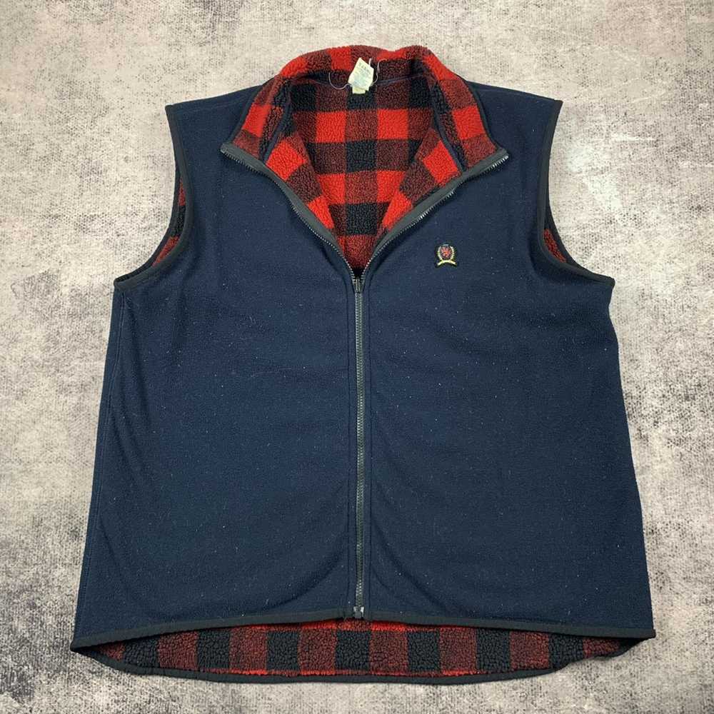 Tommy Hilfiger × Vintage Vintage flannel plaid li… - image 1