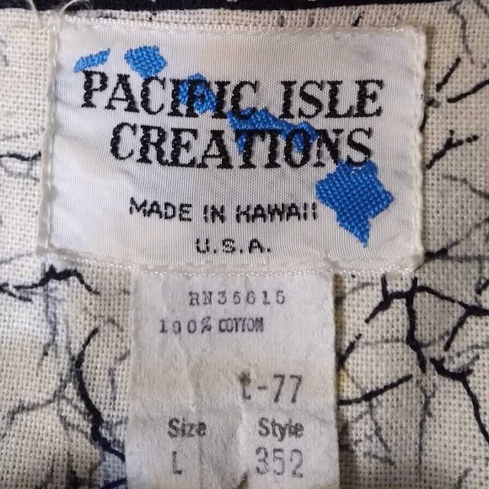 Hawaiian Shirt × Vintage Vintage Pacific Isle Cre… - image 7