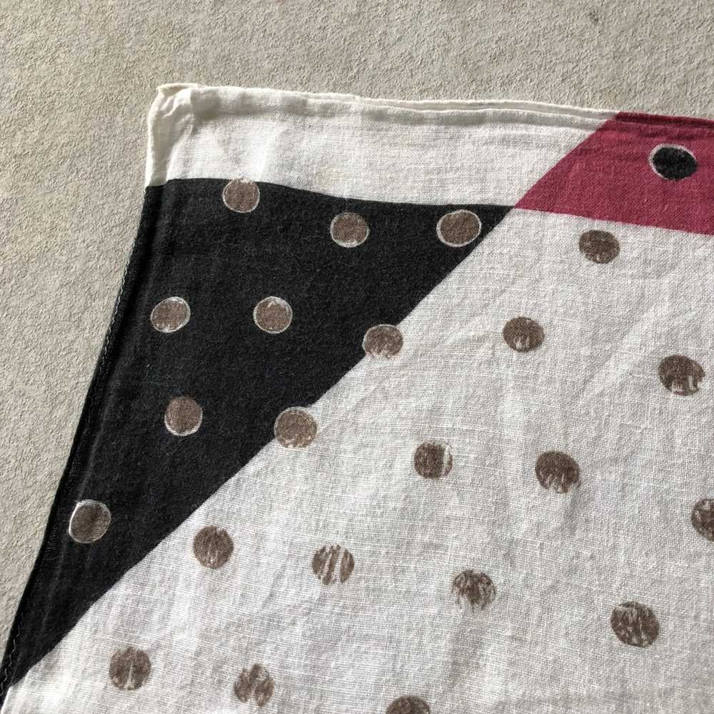 Issey Miyake Issey Miyake Handkerchief Polka Dot - image 4