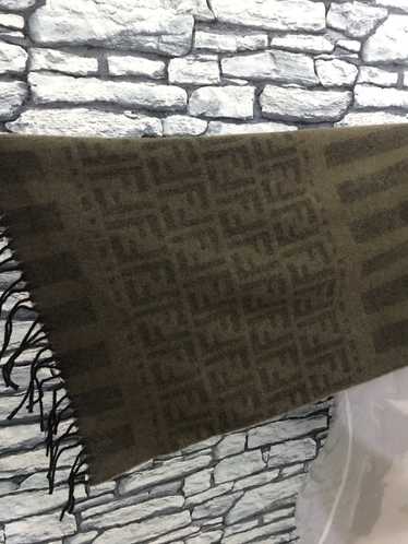 Fendi Vintage Fendi Monogram scarf muffler - image 1