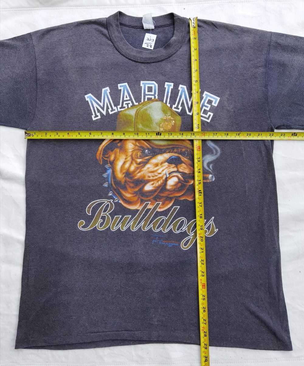 Other × Usmc × Vintage T1 US Marines Bulldogs Mas… - image 3