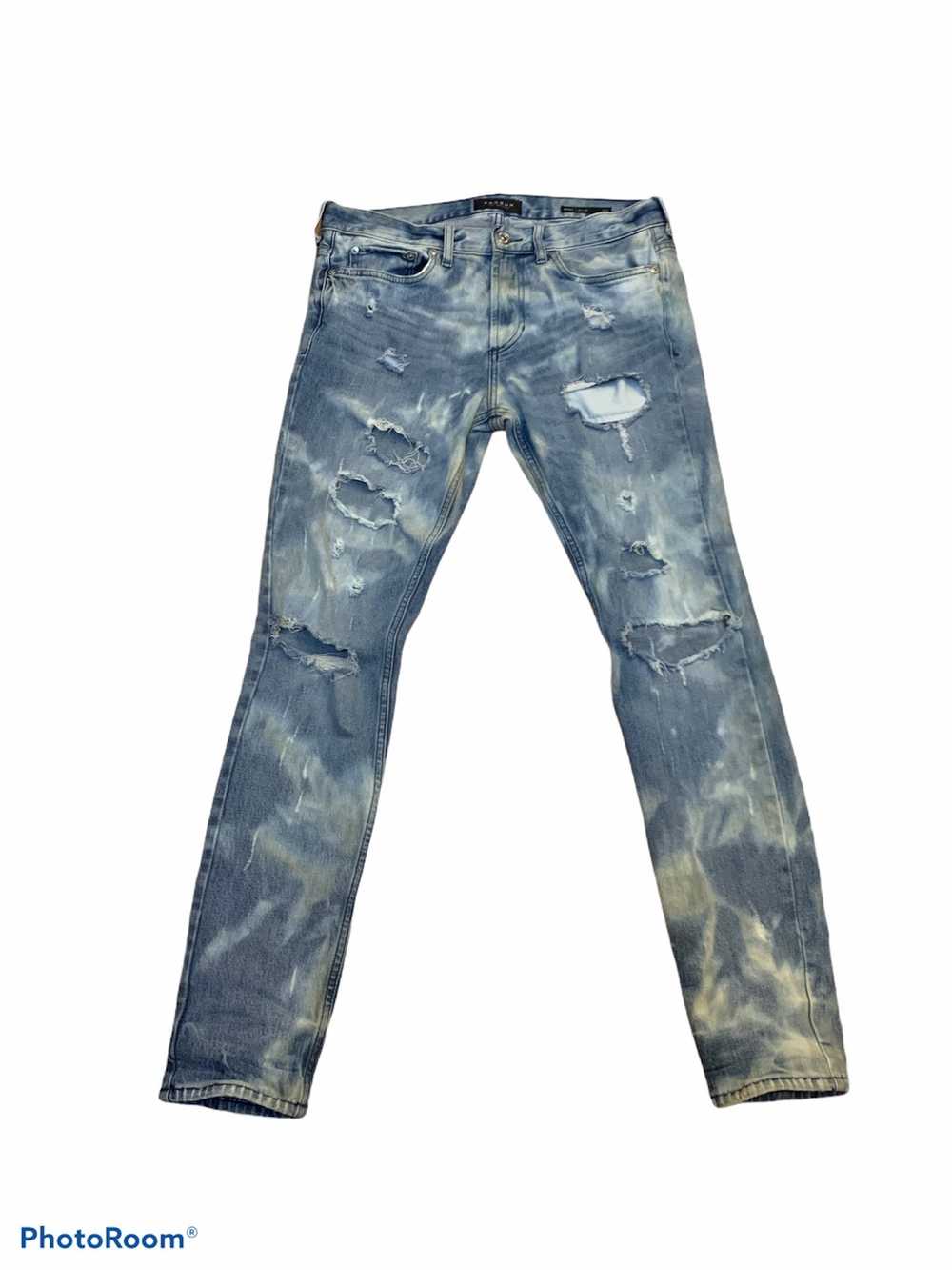 Pacsun Custom bleached men’s Pacsun jeans - image 1