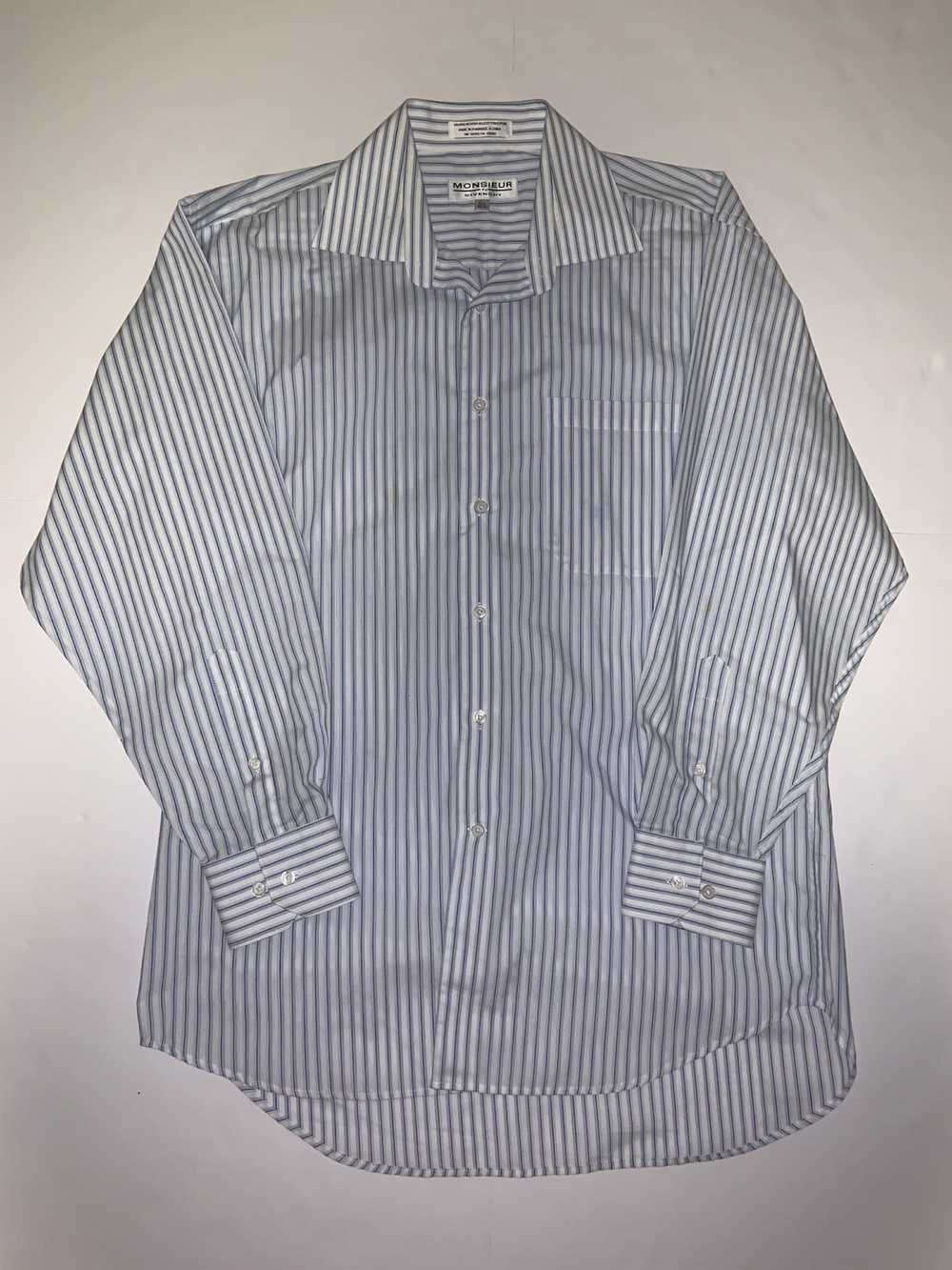 Givenchy Monsieur by Givenchy white striped shirt - image 1