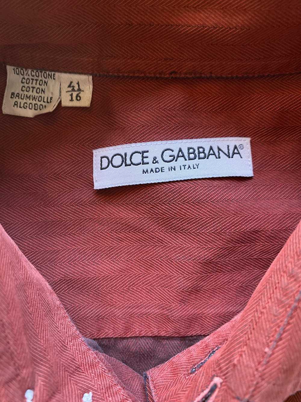 Dolce & Gabbana × Vintage Dolce & Gabbana Burgund… - image 2