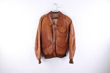 Vintage chevignon leather jacket - Gem