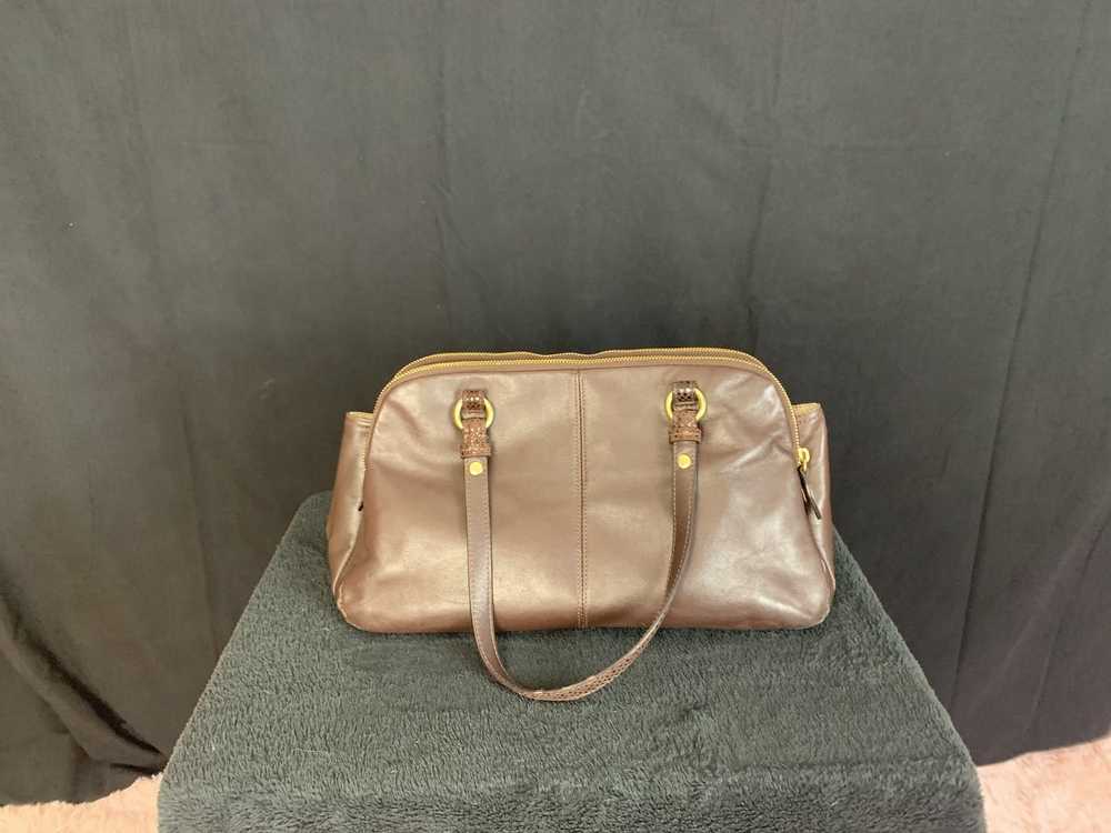 Coach vintage coach brown leather bag - image 2