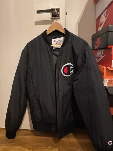 Champion × Supreme Color Blocked Jacket