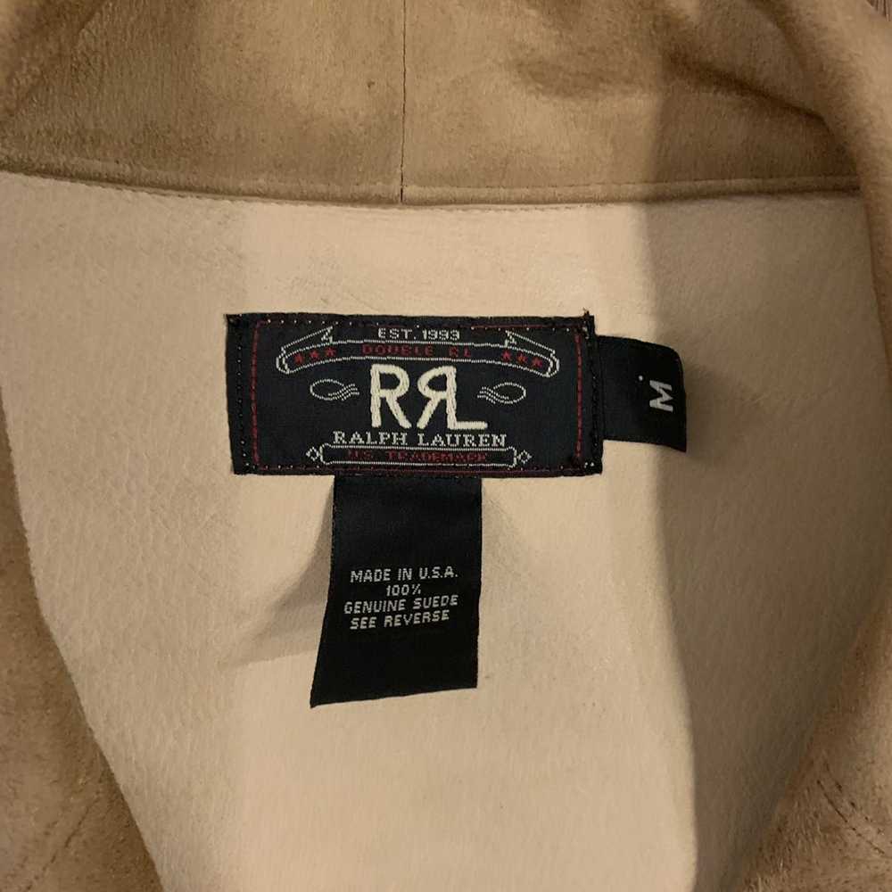 RRL Ralph Lauren RRL Suede Fringe Jacket - image 5