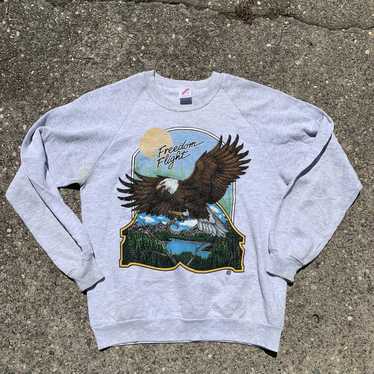 Jerzees vintage bald eagle - Gem