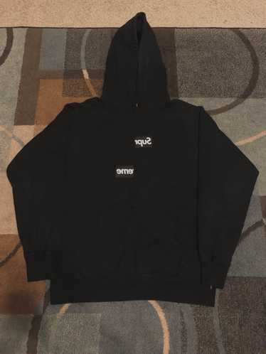 Supreme logo split hoodie - Gem Supreme logo split hoodie - Gem