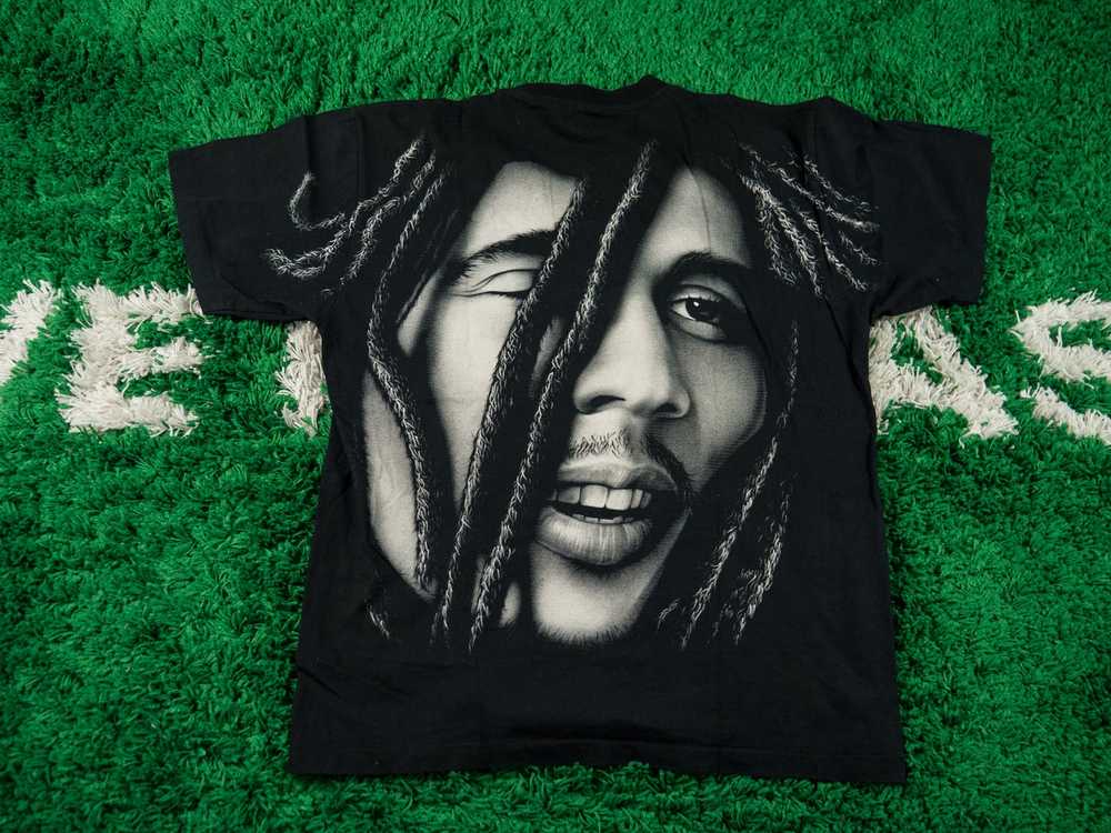 Bob Marley × Vintage Vintage 90’s Bob Marley All … - image 5