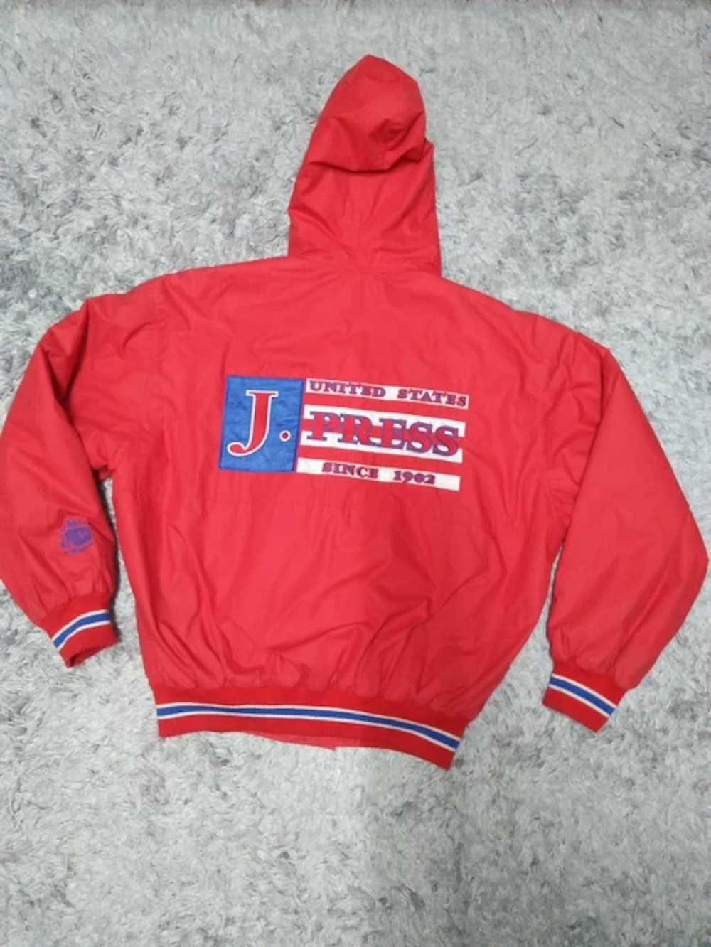 J. Press Big Logo Embroidery Jacket - image 3