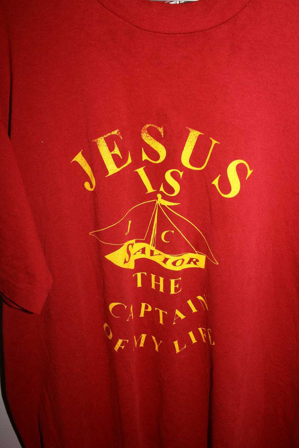 Vintage 90s Jesus Is My Savior T-Shirt - image 3