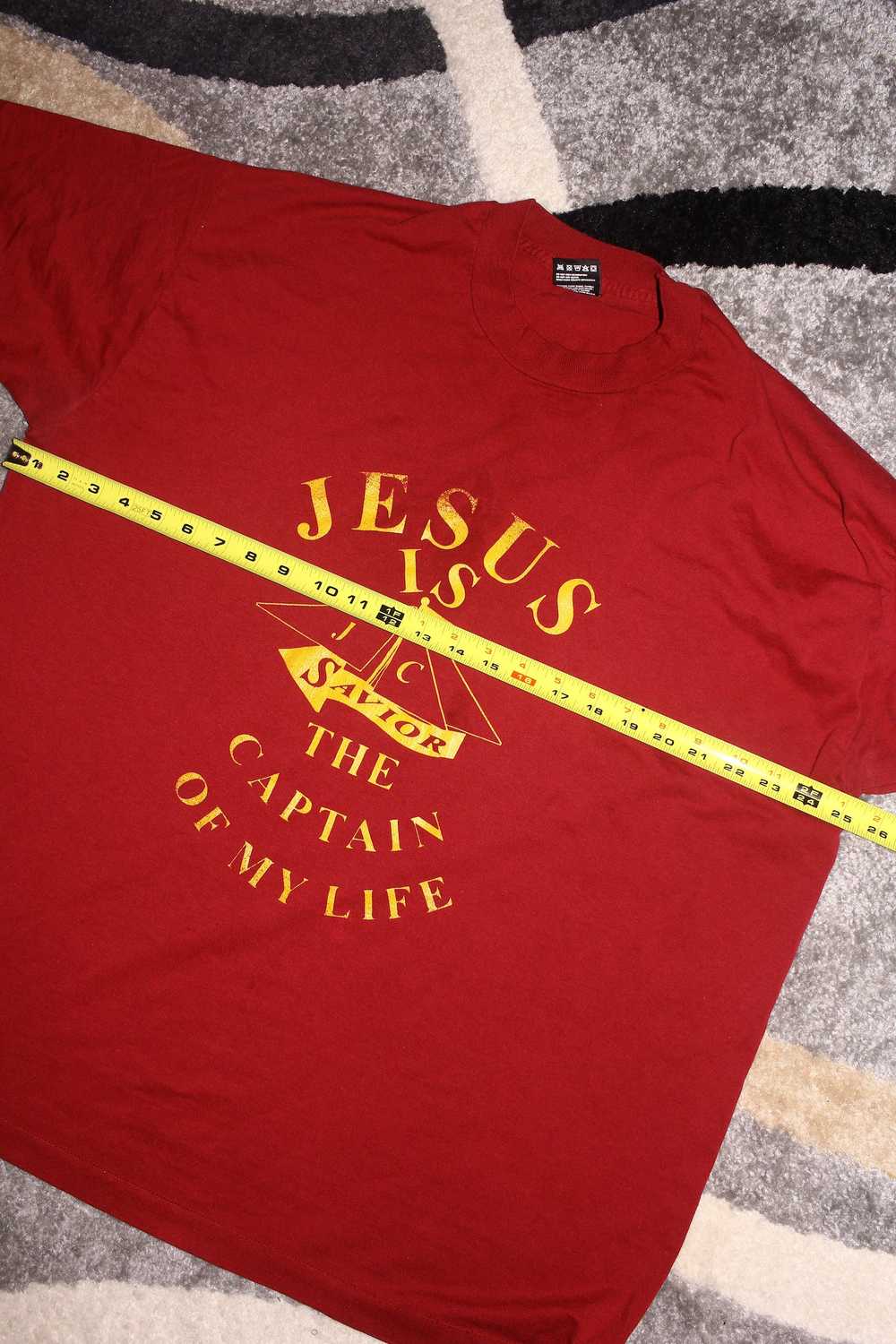 Vintage 90s Jesus Is My Savior T-Shirt - image 5