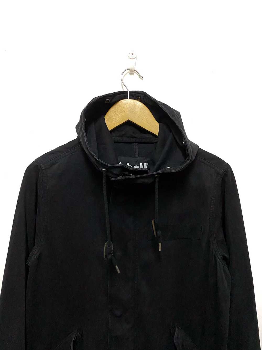 Schott Schott Nyc Black Parka Jacket - image 3