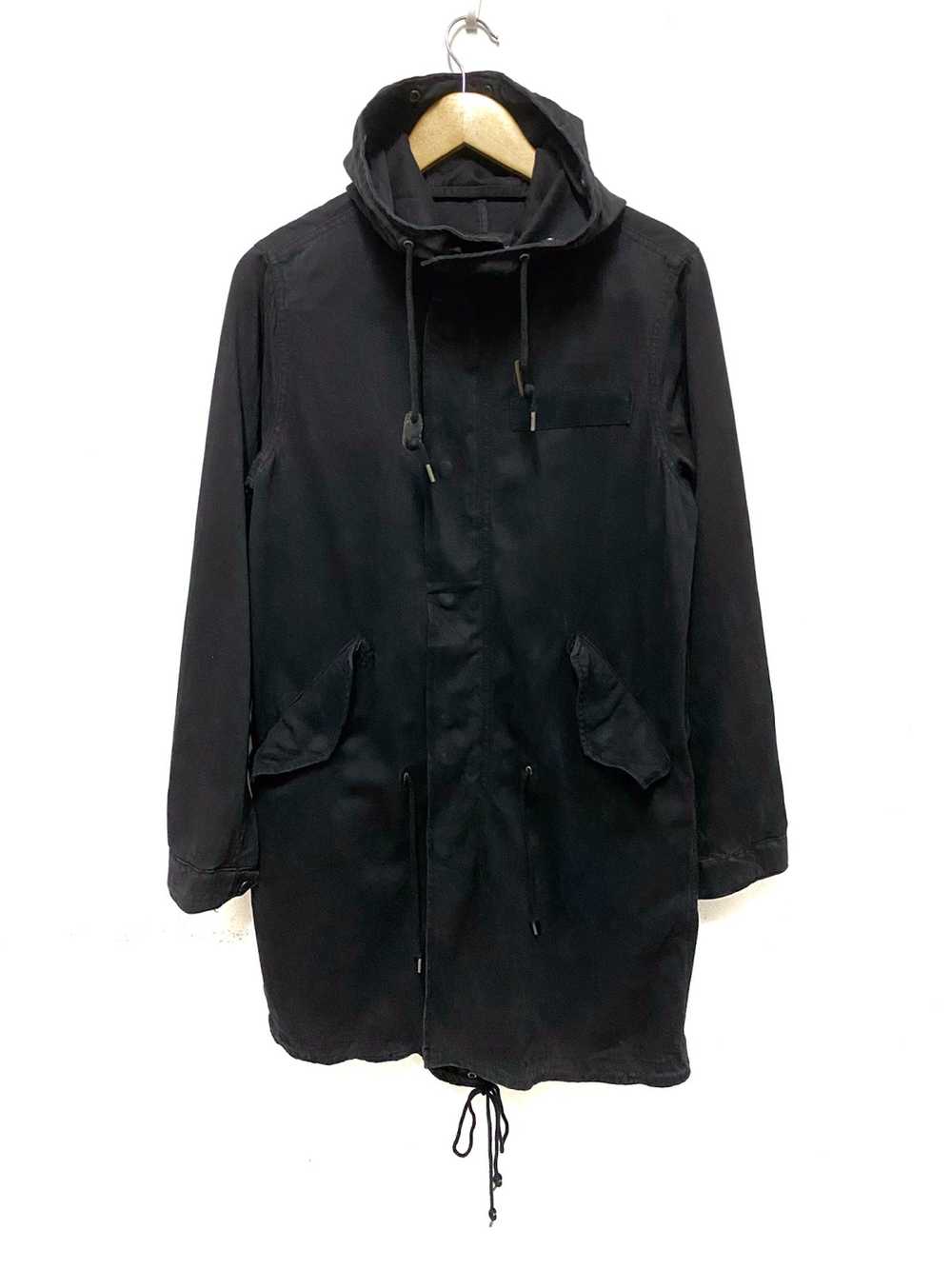 Schott Schott Nyc Black Parka Jacket - image 5