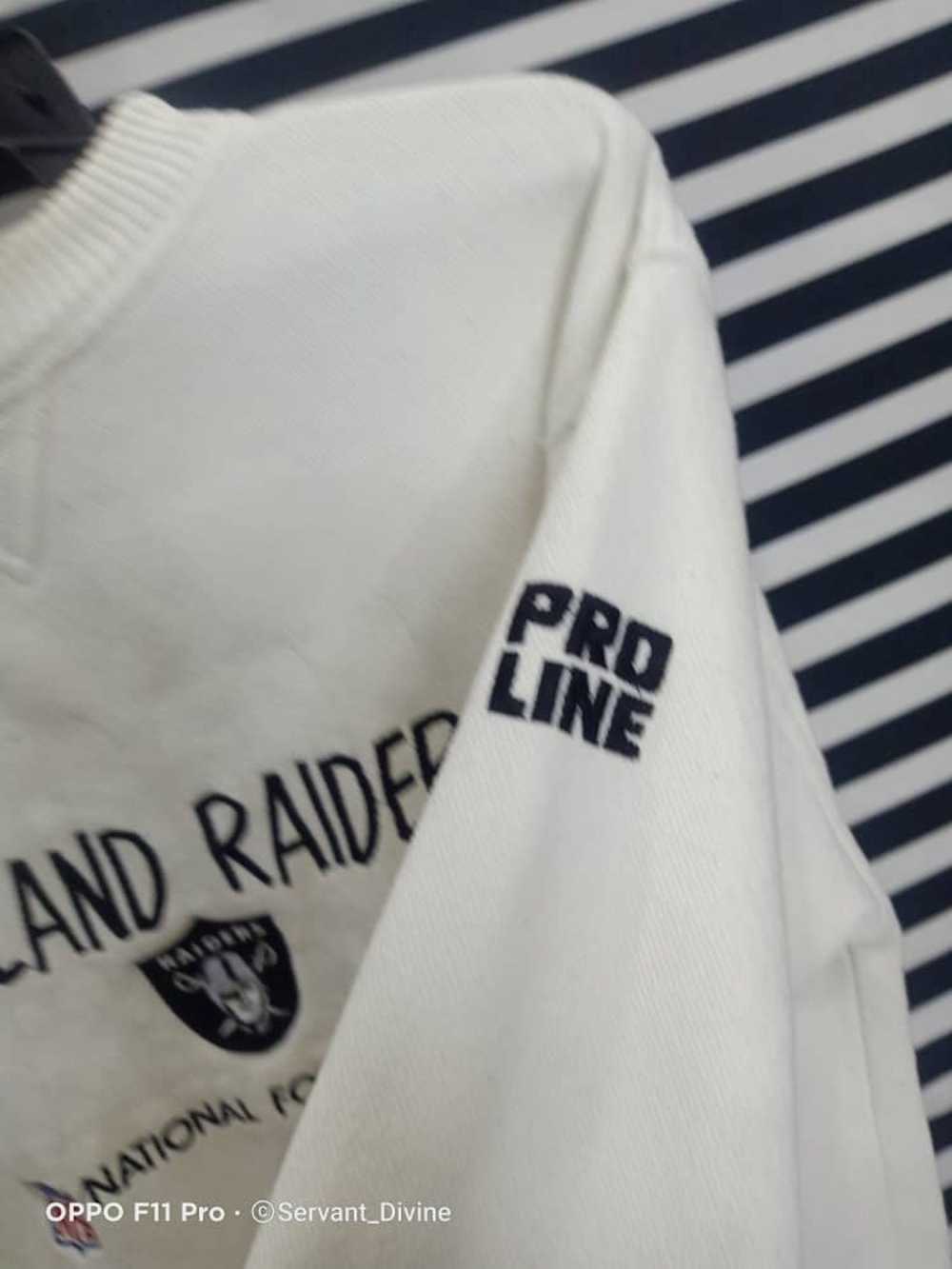 Logo Athletic × NFL × Oakland Raiders Vintage PRO… - image 4