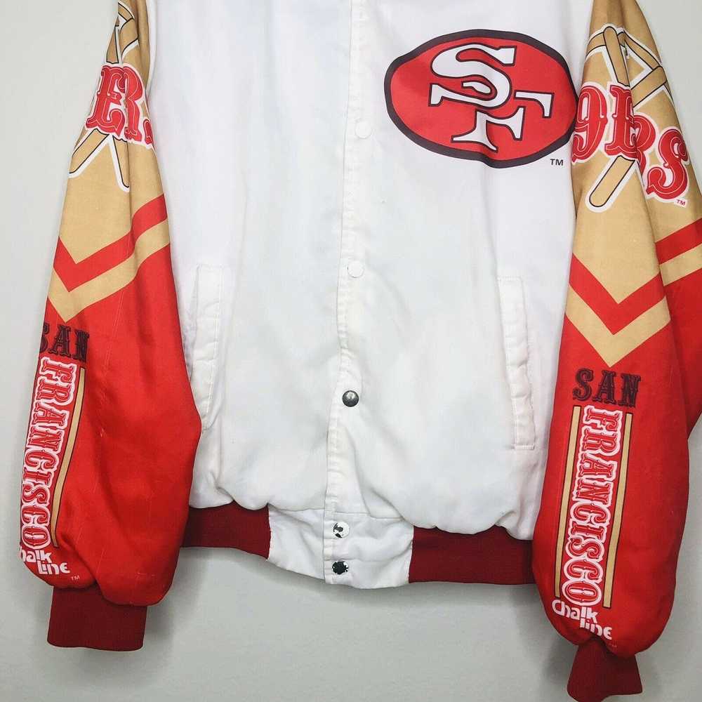 Vintage Starter NFL San Fransico 49ERS Zip Up Embroidered Gold Font Ja – F  As In Frank Vintage