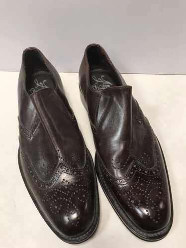 Alejandro Ingelmo Winged Tip Leather Loafers