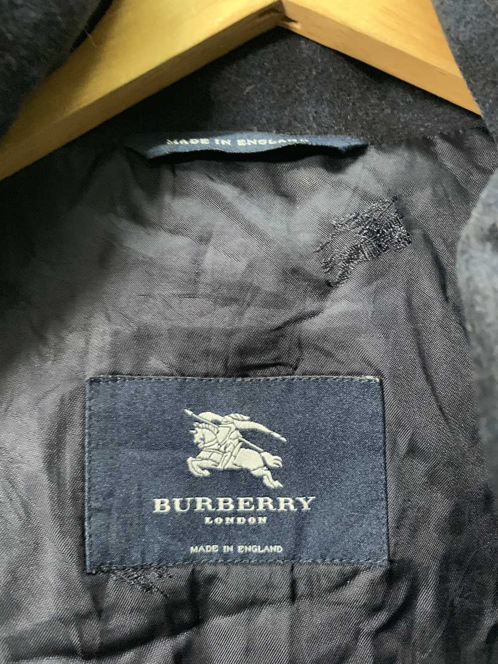 Burberry Authentic BURBERRY wool long coat - image 7