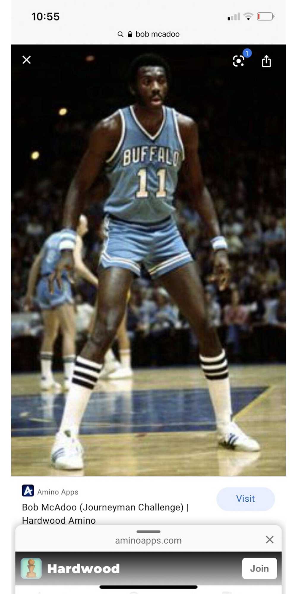 Bob McAdoo (Journeyman Challenge)