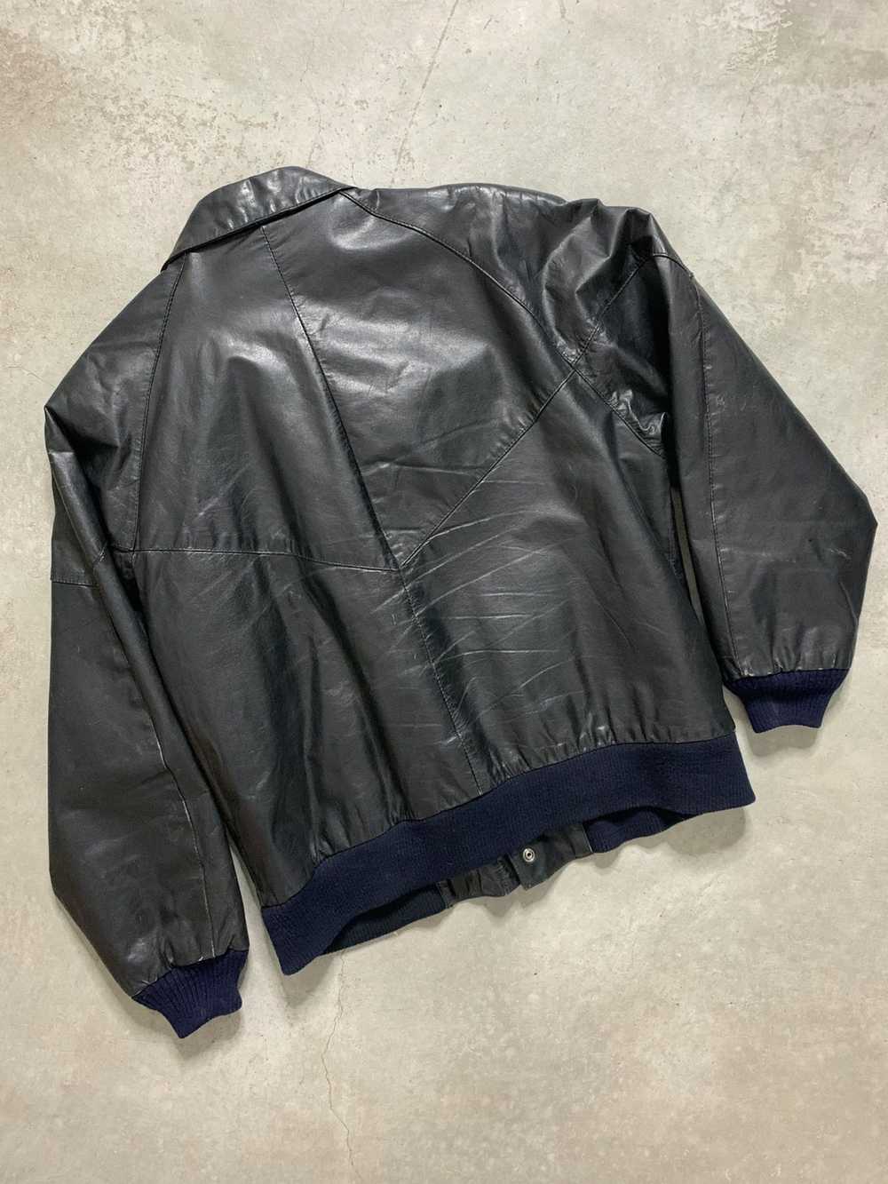 Hill And Archer × Vintage Vintage Leather Jacket … - image 5