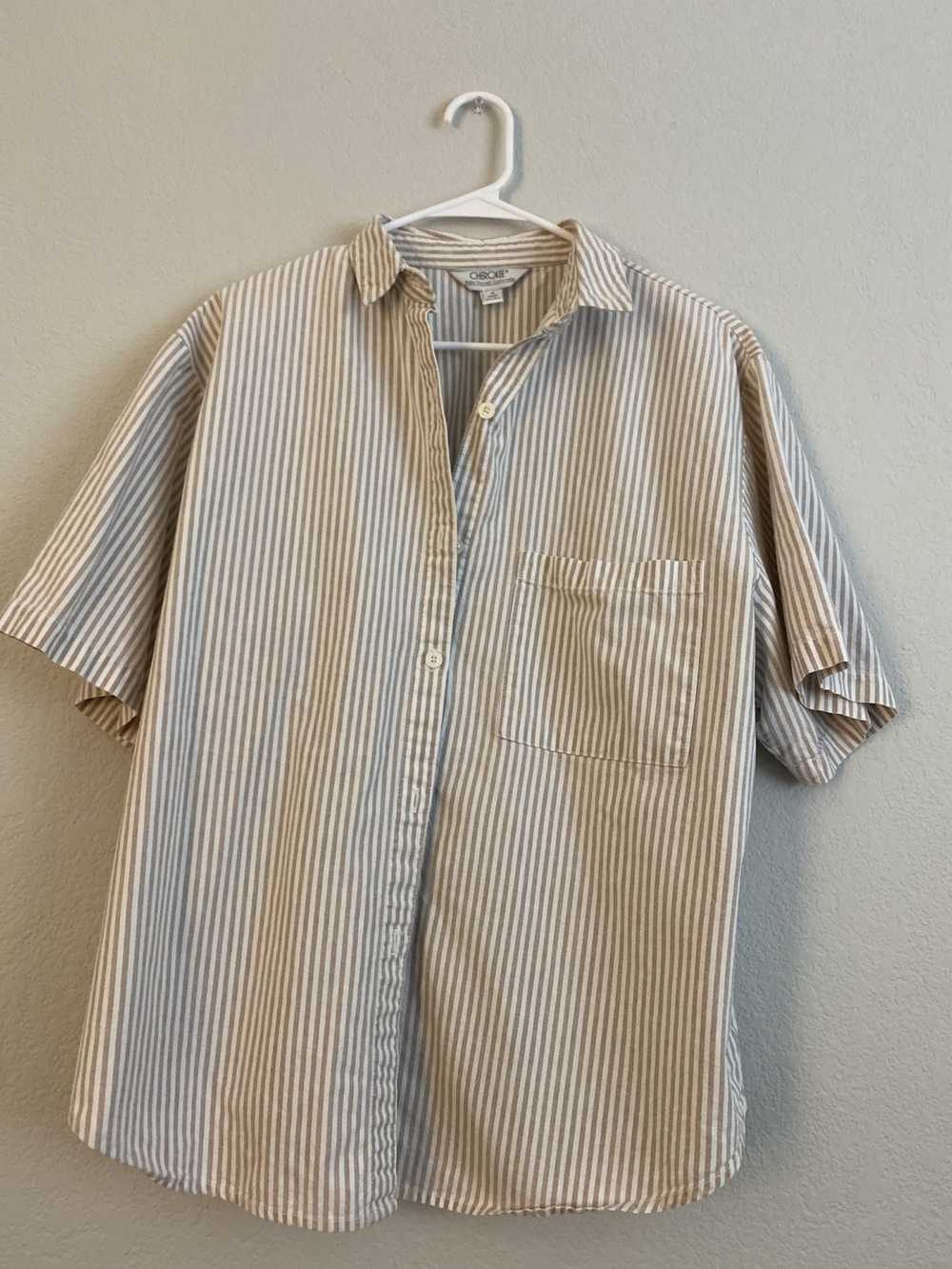 Cherokee Cherokee Stripped Button up - image 1