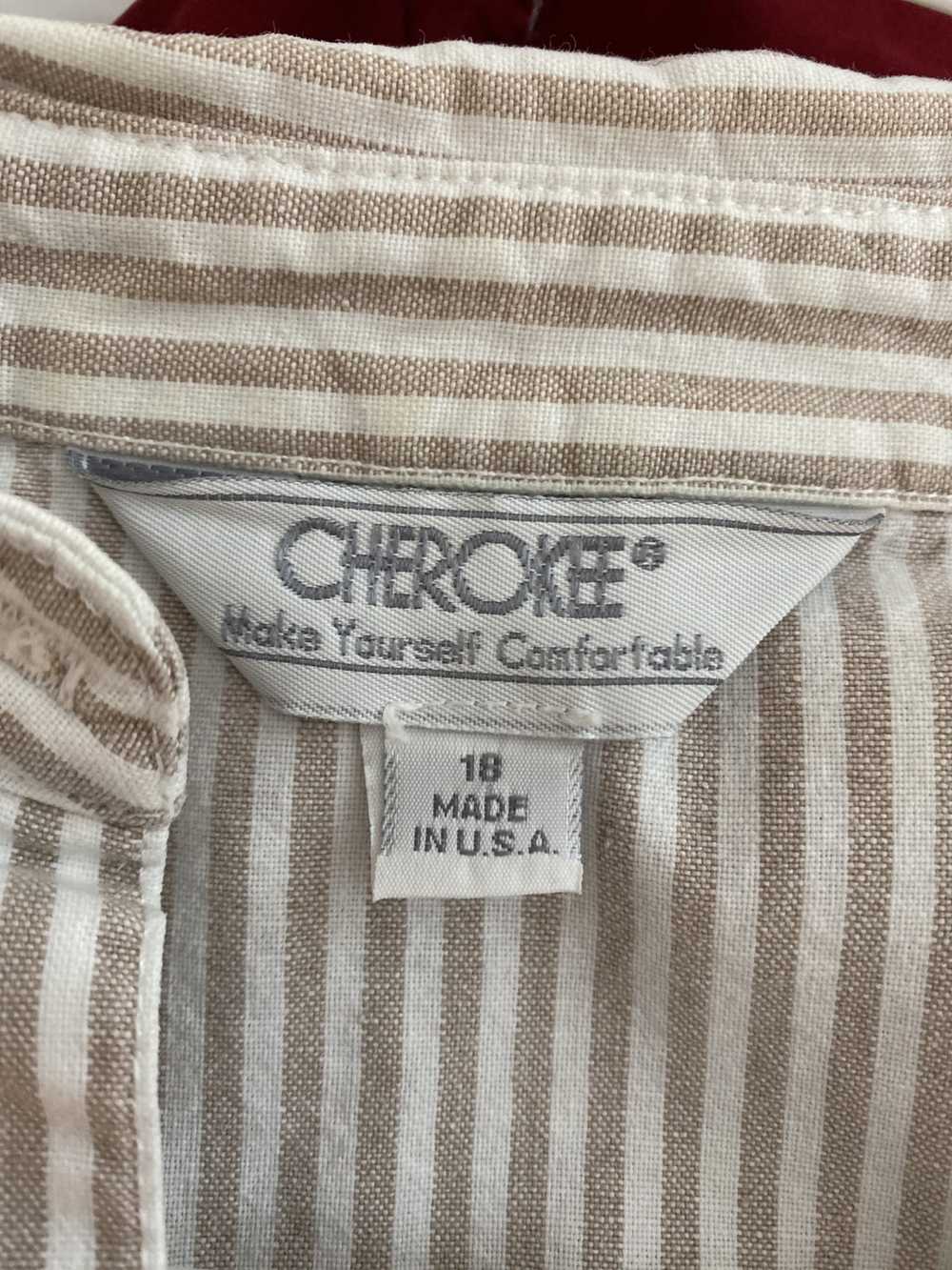 Cherokee Cherokee Stripped Button up - image 3