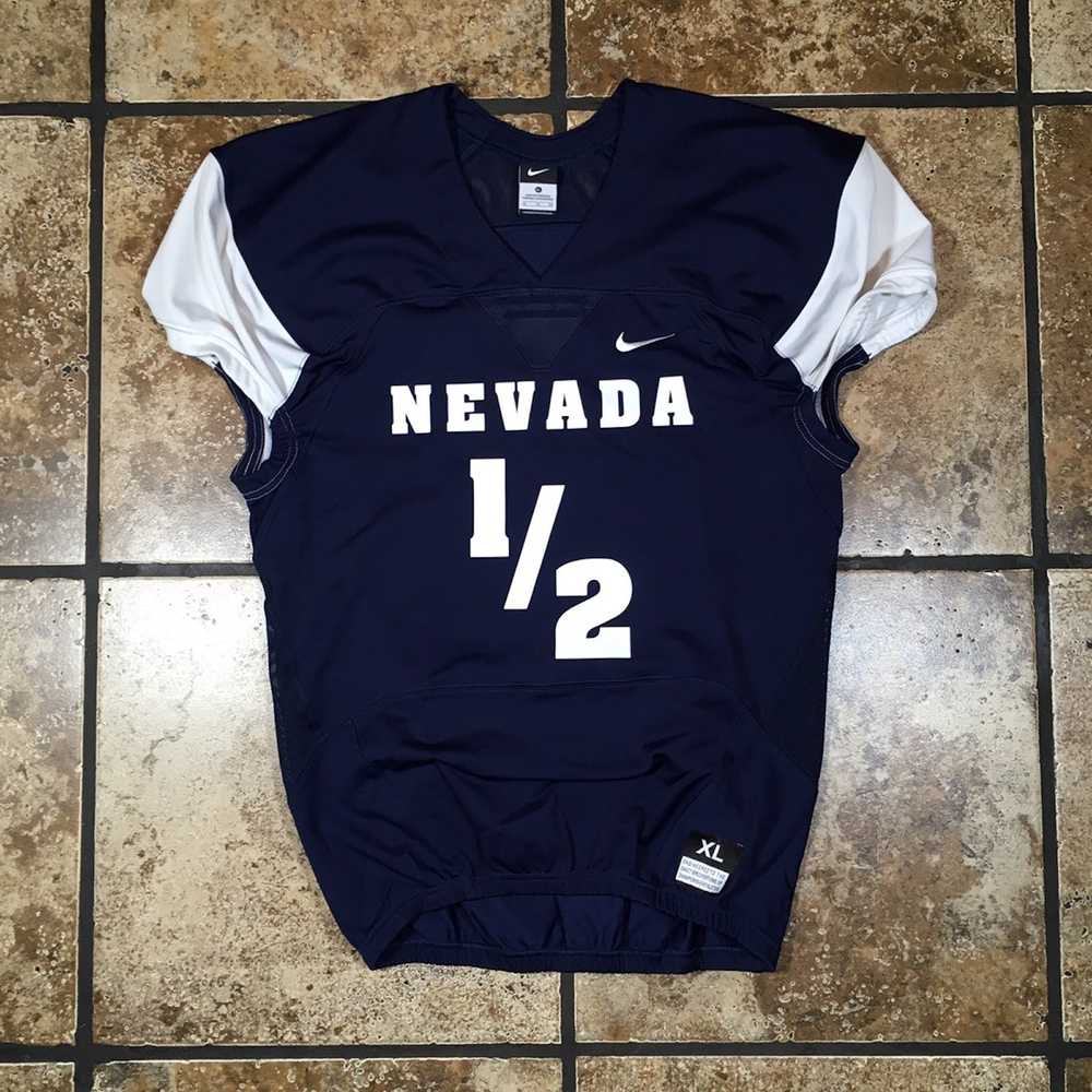 Nike Authentic Wolfie Jr Nevada Wolfpack Football… - image 1