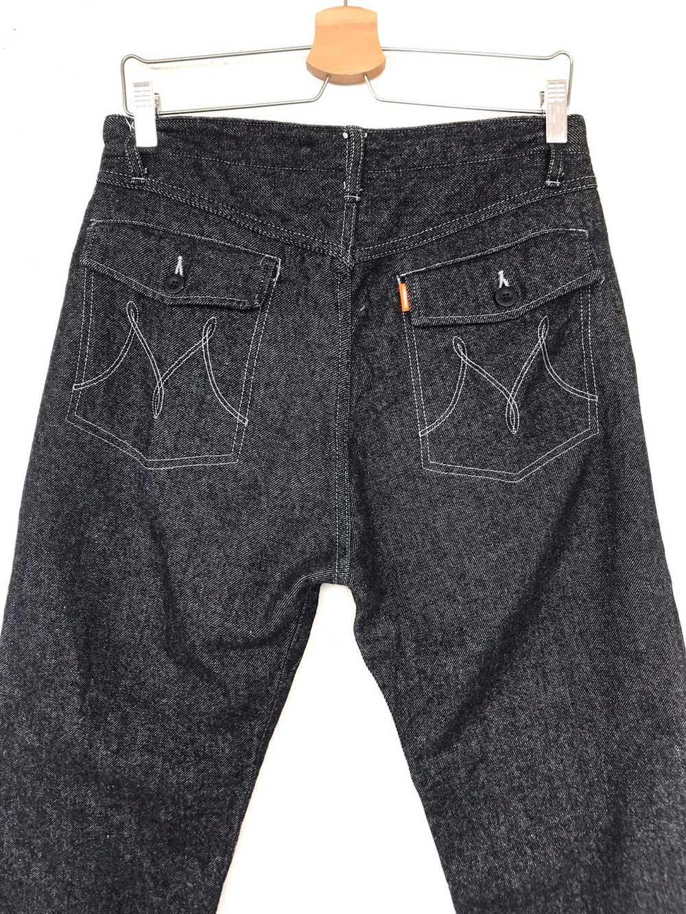 Japanese Brand × Montage MONTAGE Denim Crowd pant… - image 8