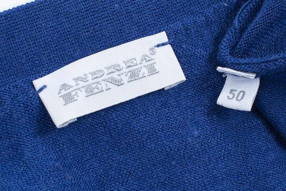 Other Andrea Fenzi Merino Wool & Silk Thin Knit B… - image 7