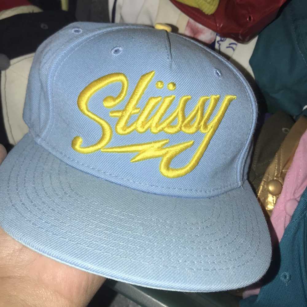 Stussy × Vintage Vintage Baby Blue Stussy - image 1