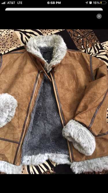 Japanese Brand Fur Sherpa Jacket