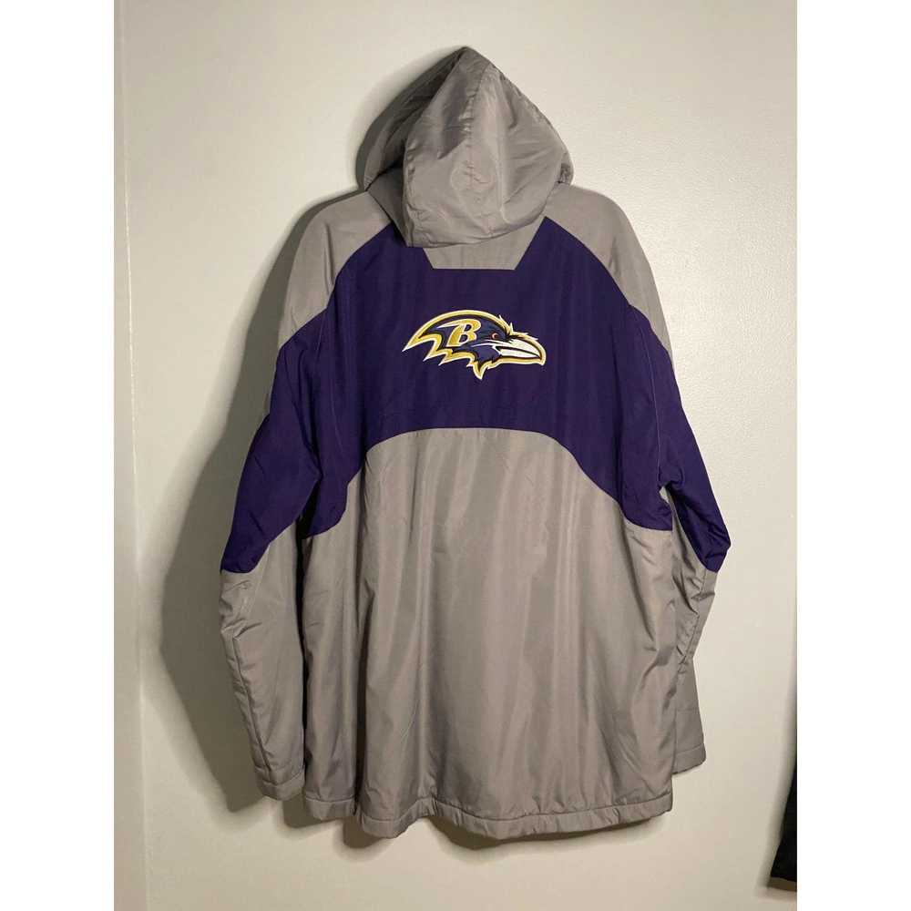 Vintage Reebok Baltimore Ravens Winter Jacket XL - image 3