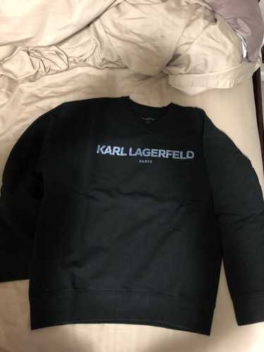Buy Karl Lagerfeld Women Black Rhinestone Karl Monogram Sweatshirt Online -  752063