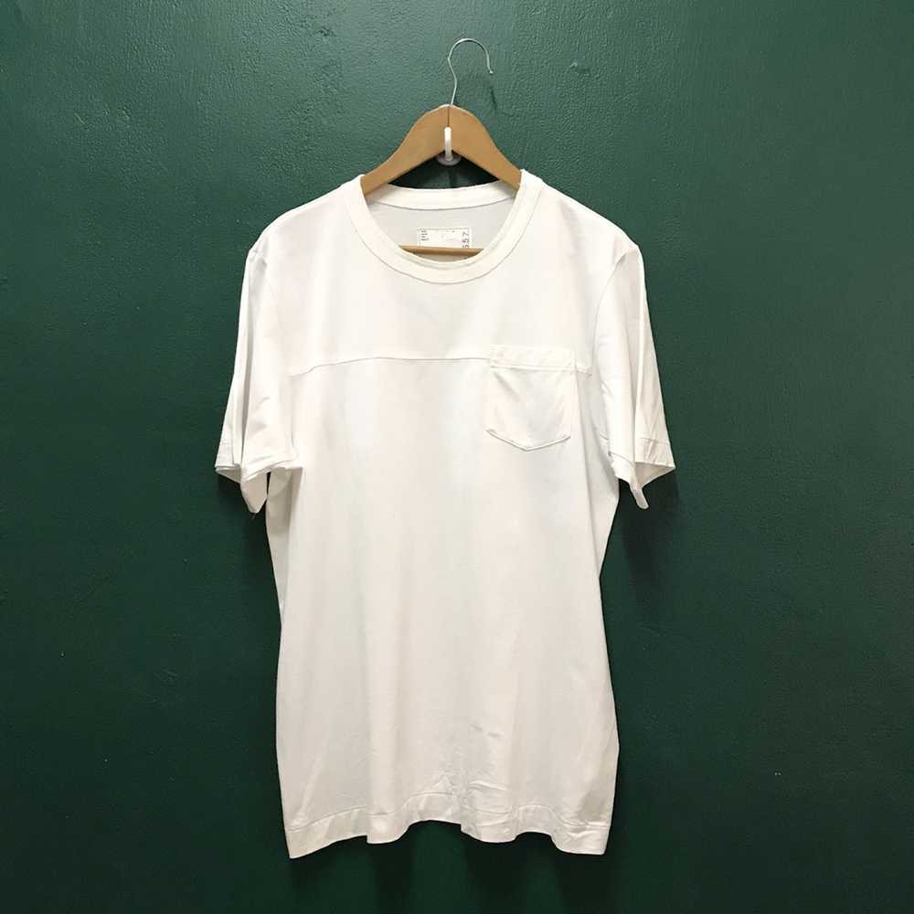 Sacai SACAI PLAIN WHITE POCKET T-SHIRT - image 1