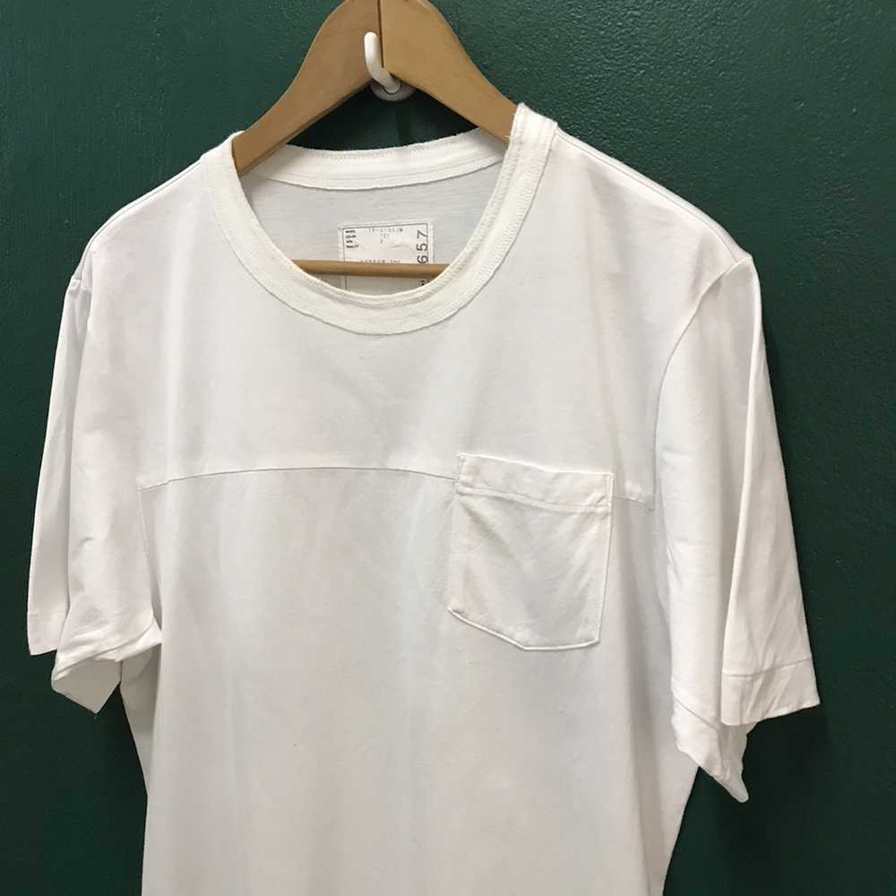 Sacai SACAI PLAIN WHITE POCKET T-SHIRT - image 2