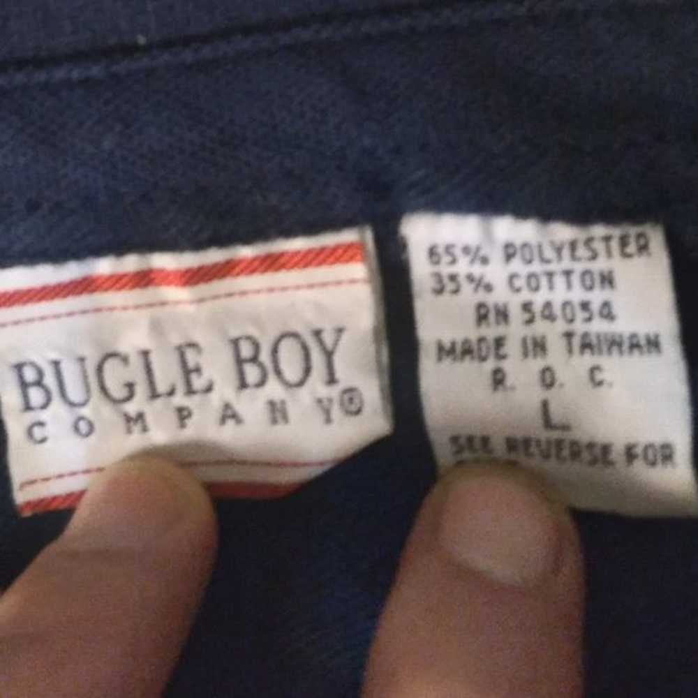 Bugle Boy × Vintage Vintage Bugle Boy Tribal Patt… - image 6