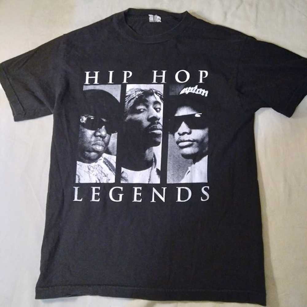 Rap Tees × Vintage Vintage Hip Hop Legends Tupac … - image 1