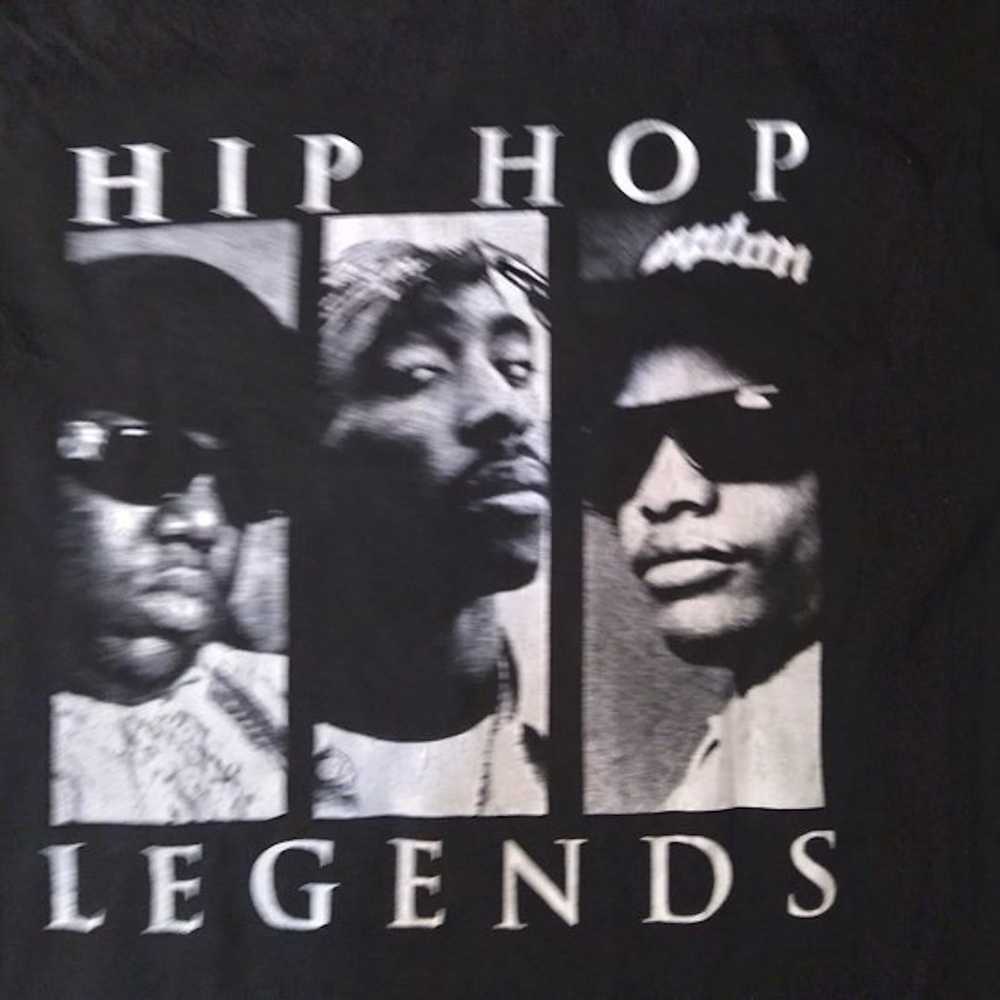 Rap Tees × Vintage Vintage Hip Hop Legends Tupac … - image 2