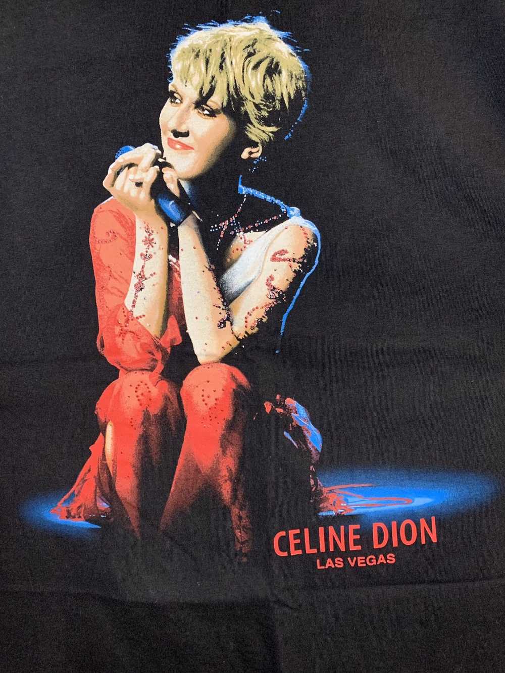 Vintage Vtg 90s Y2K Celine Dion T Shirt - image 1