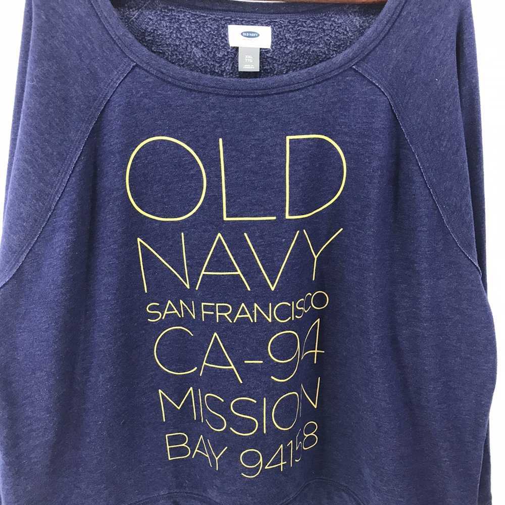 Old Navy Vintage Old Navy Spellout Crewneck Sweat… - image 4