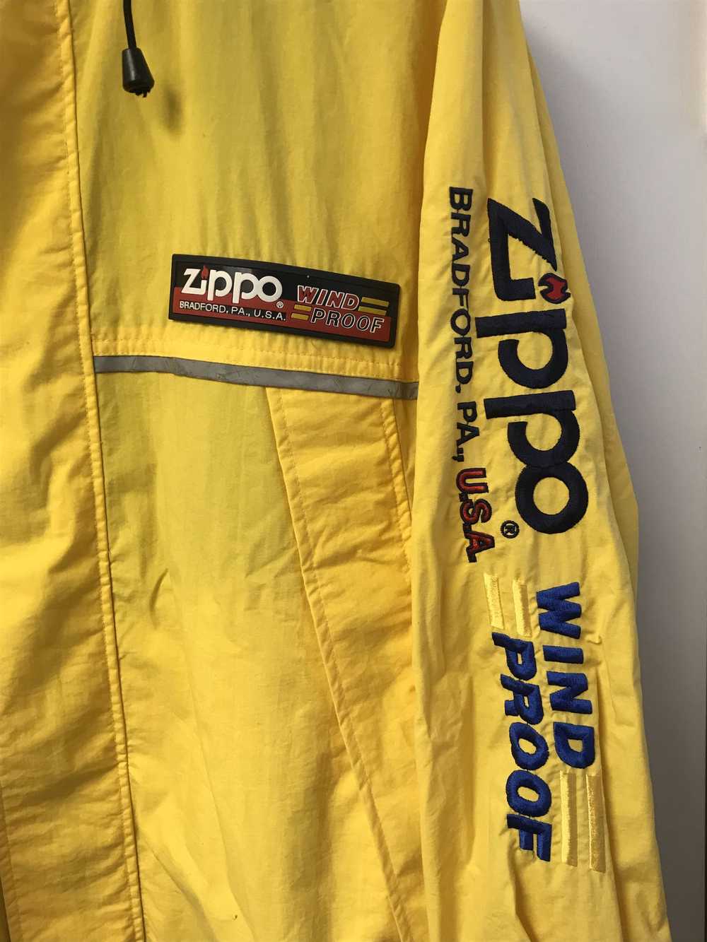 Zippo Vintage Packable Hood Windbreaker - image 2