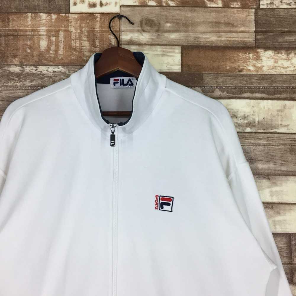 Fila × Vintage Vintage Fila Sport Sweater Full Zi… - image 2