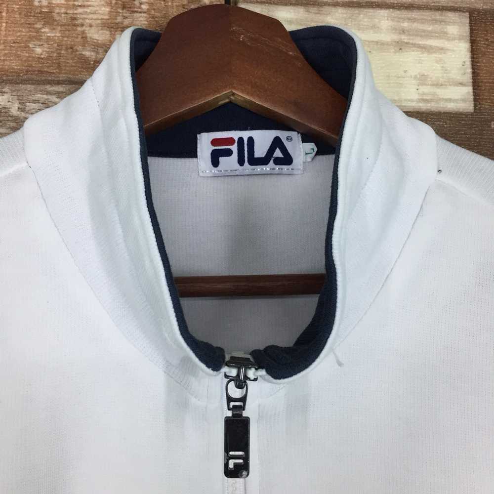 Fila × Vintage Vintage Fila Sport Sweater Full Zi… - image 3