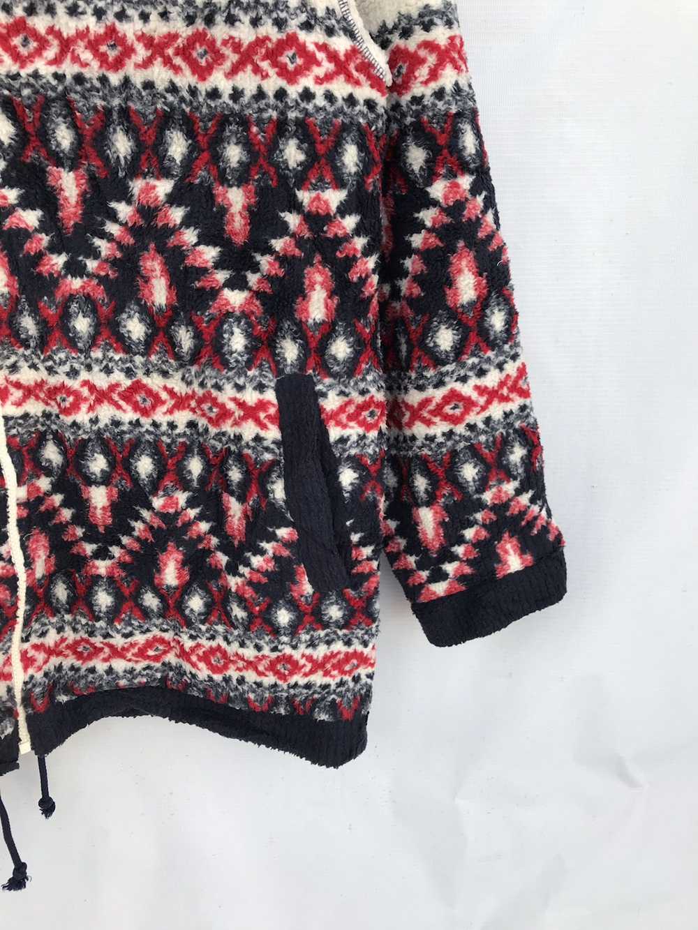 Fila Fila hoodie fleece full zipper very rare des… - image 4